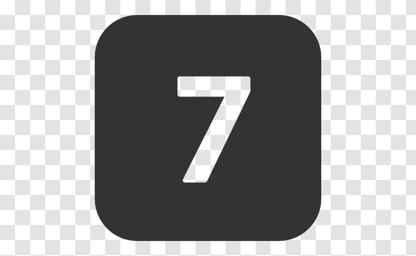 Numerical Digit Number Digital Data Icon - Serial Code - 7 Transparent PNG