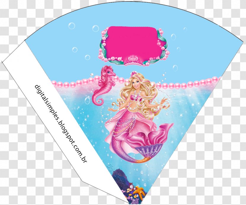 Barbie Mermaid Party Doll Birthday - Pharmacy - Digital Frame Transparent PNG