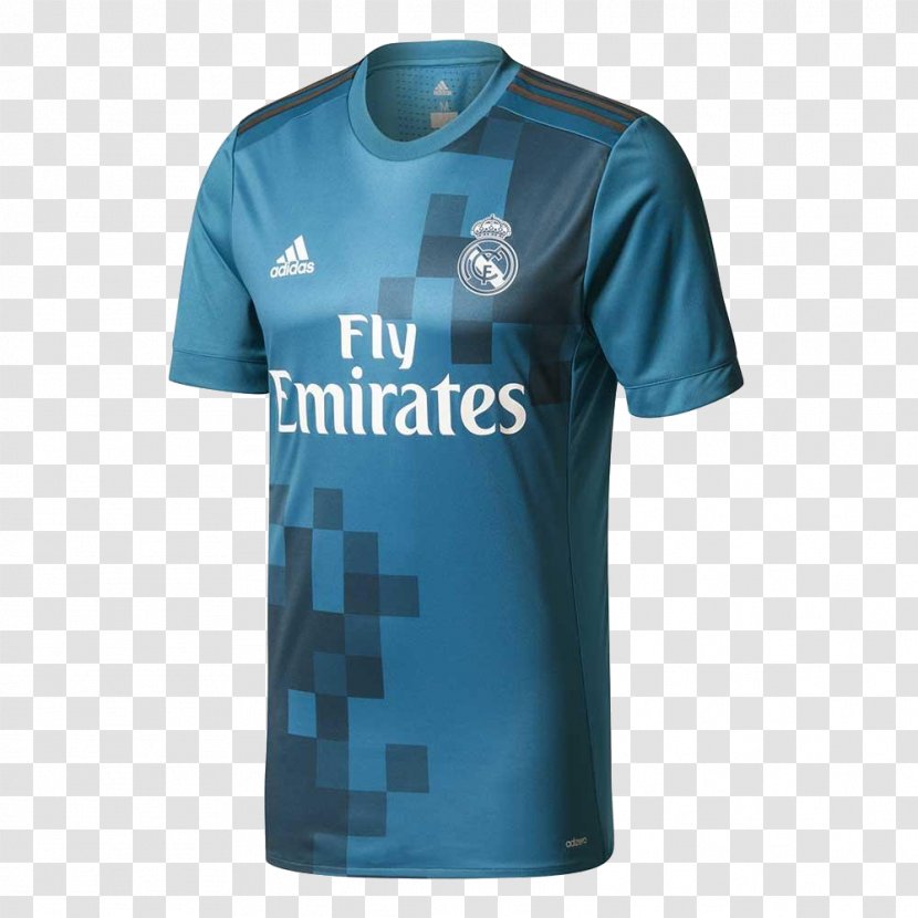 Real Madrid C.F. UEFA Champions League Third Jersey Adidas - REAL MADRID Transparent PNG