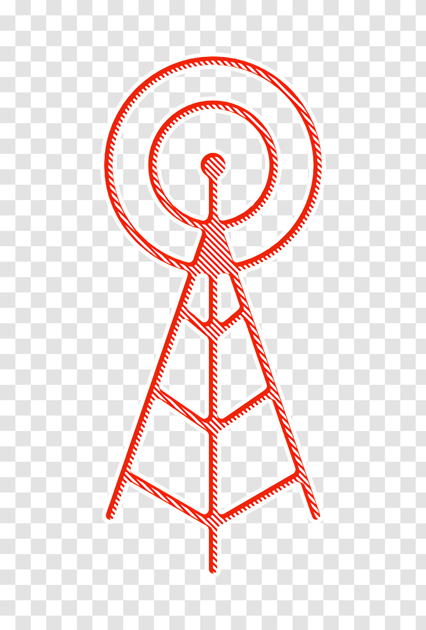 Radio Antenna Icon Wifi Signal Icon Communication And Media Icon Transparent PNG