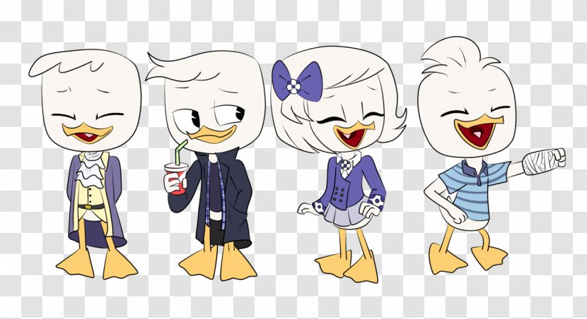 Huey, Dewey And Louie Musical Theatre Fan Art Character - Silhouette - Huey Transparent PNG