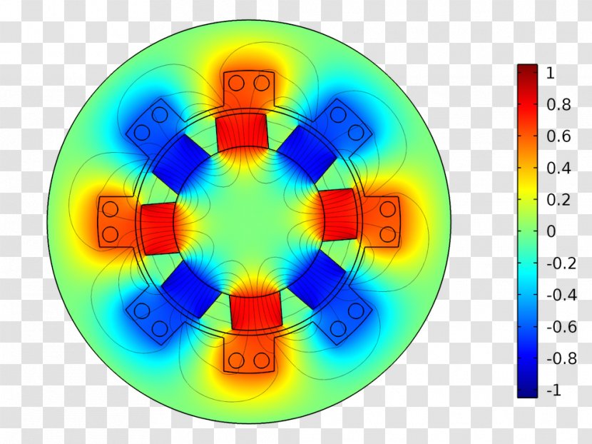COMSOL Multiphysics Scientific Modelling Magnetic Field Craft Magnets - Film Frame Transparent PNG