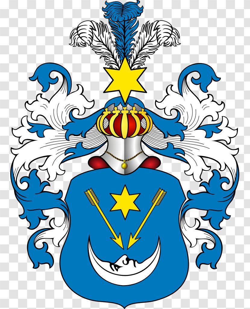 Coat Of Arms Clip Art Crest Heraldry Genealogy - Polish - Metallic Feel Transparent PNG
