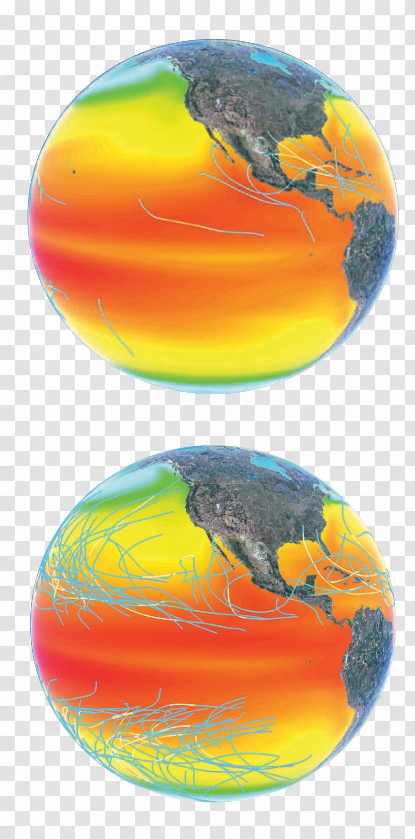 Pliocene Climate Model Climatology - Orange - Tropical Cyclone Transparent PNG