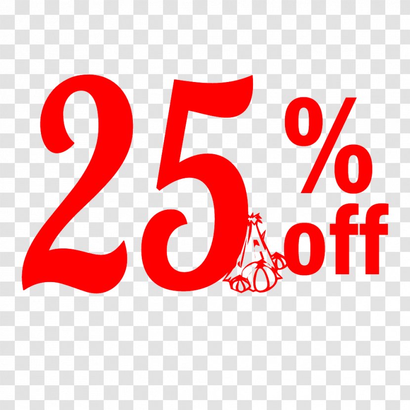 Thanksgiving Sale 25% Off Discount Tag. - Mom Jeans - Denim Transparent PNG