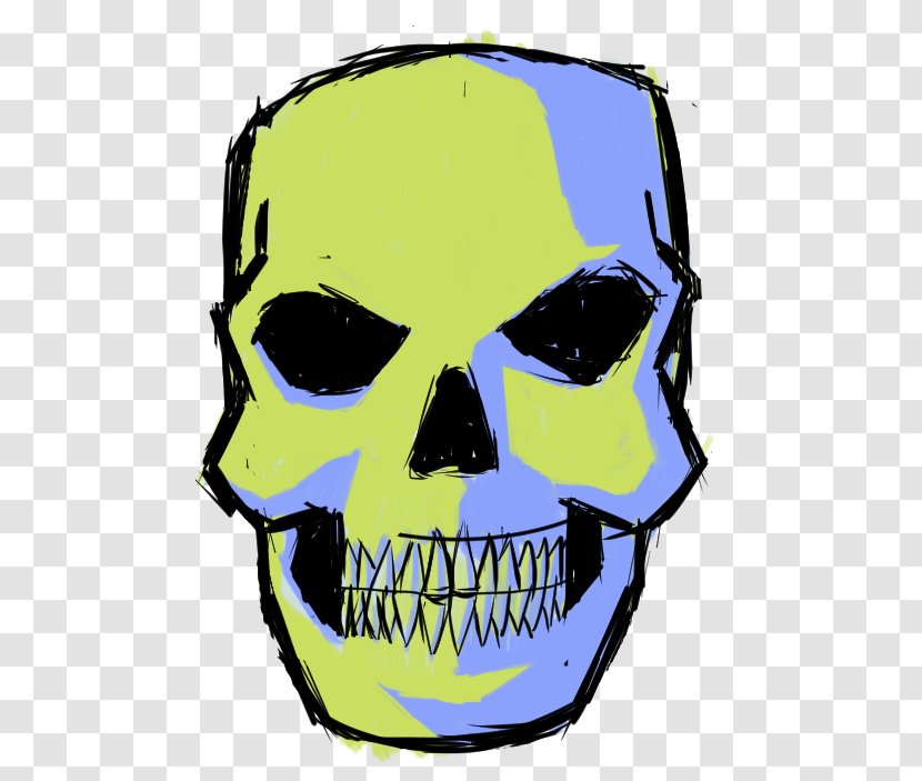 Skull Jaw Character Clip Art - Bone - Creative Transparent PNG