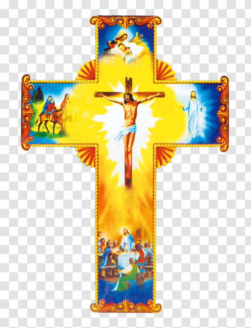 Christian Cross Crucifixion Of Jesus - With The Apprentice Material Transparent PNG