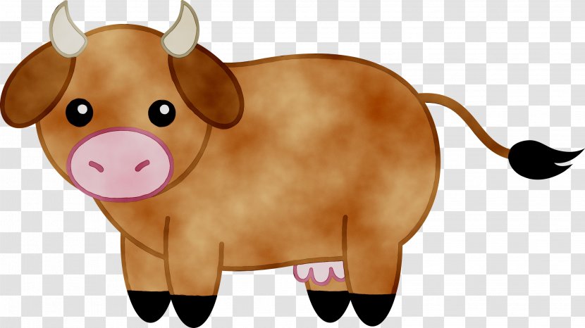 Brown Swiss Cattle Holstein Friesian Angus Clip Art Taurine - Livestock Transparent PNG