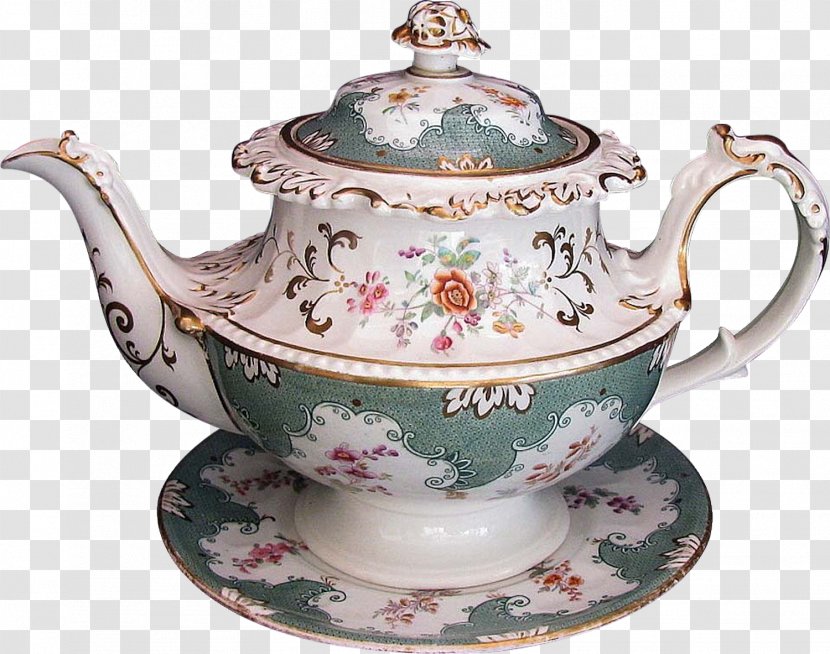 Teapot Kettle Porcelain Teacup - Jug Transparent PNG