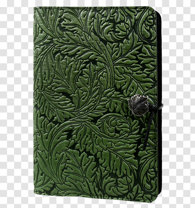 Acanthus Mollis Leaf Design Leather - Journal - Fern Transparent PNG