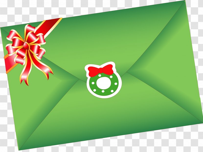 Festival Christmas Water Color Rectangle - Envelopes Transparent PNG