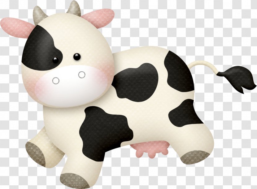 Stuffed Animals & Cuddly Toys Cattle Clip Art Openclipart Doll - Bovine Transparent PNG