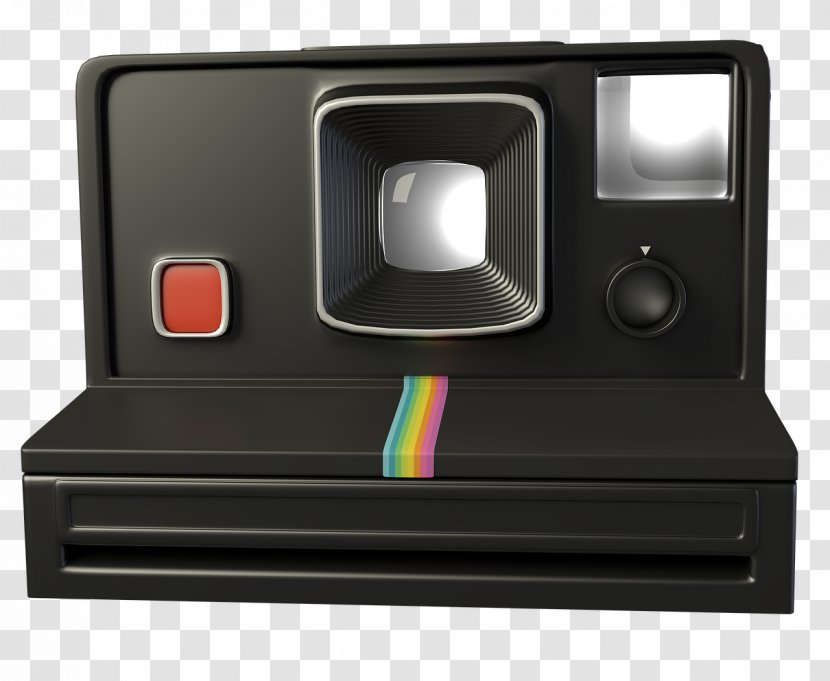 Photographic Film Instant Camera Image - Aparat Fotografic - Polaroid Transparent PNG