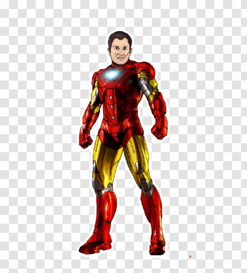 Iron Man Superhero Spider-Man Howard Stark War Machine - Marvel Avengers Assemble - Sketch Transparent PNG