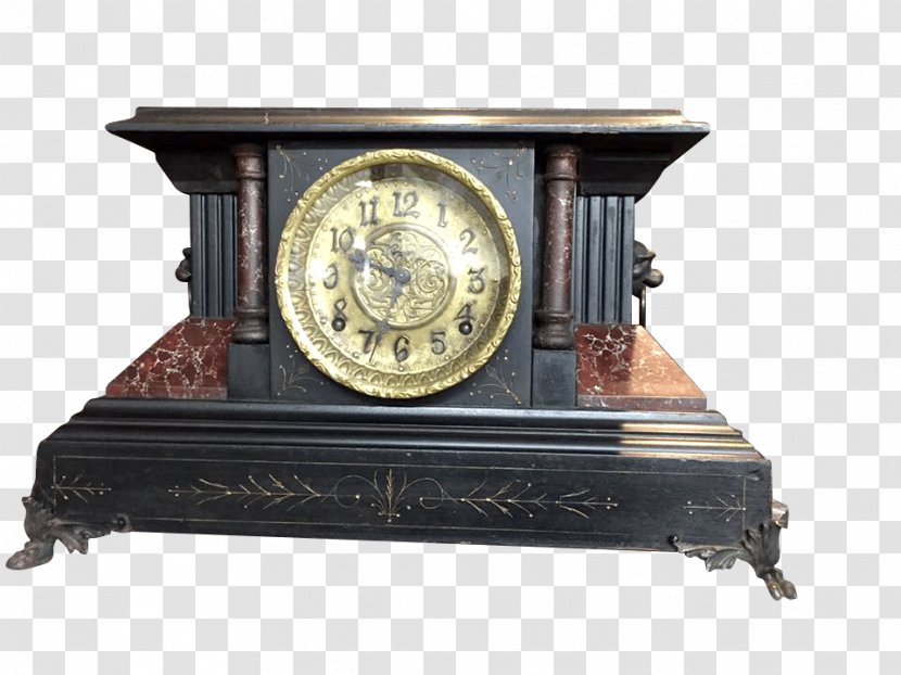 Mantel Clock Antique Furniture Ansonia Company - Seth Thomas Transparent PNG