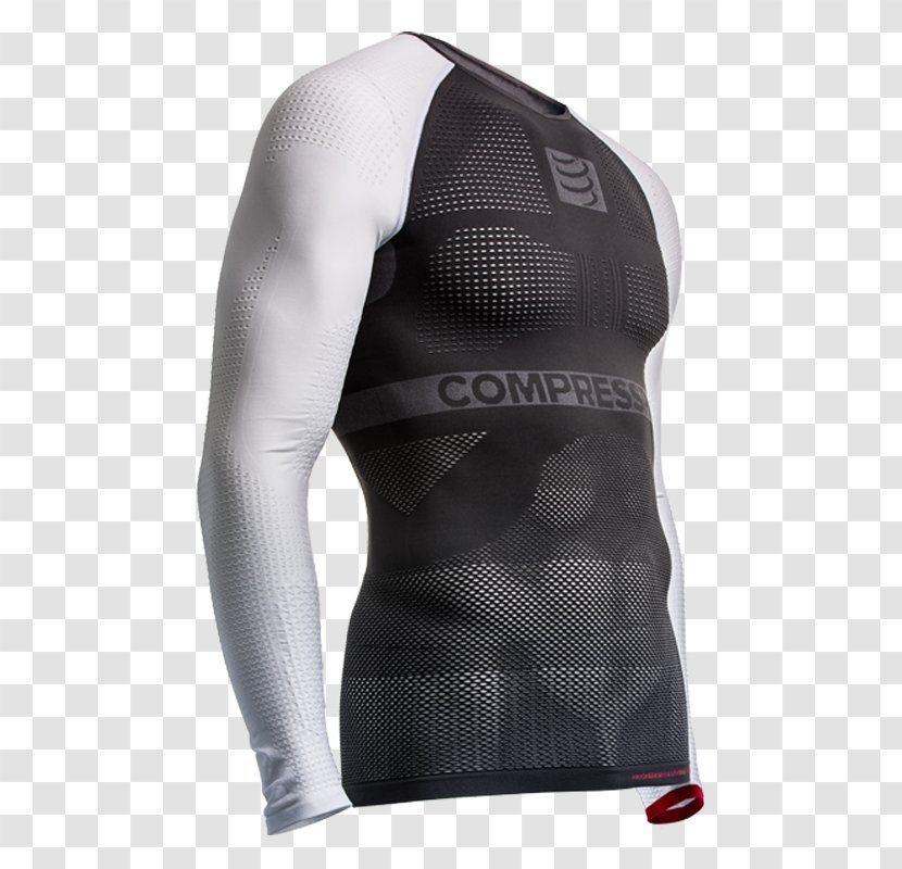 T-shirt Compressport On/off Multisport Shirt L/s Men's On/Off Multi Sport Short Sleeve TSON-SS - Flower Transparent PNG