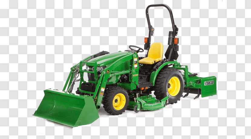 John Deere Padula Brothers Tractor Agriculture Heavy Machinery - Vehicle - Backhoe Loader Transparent PNG