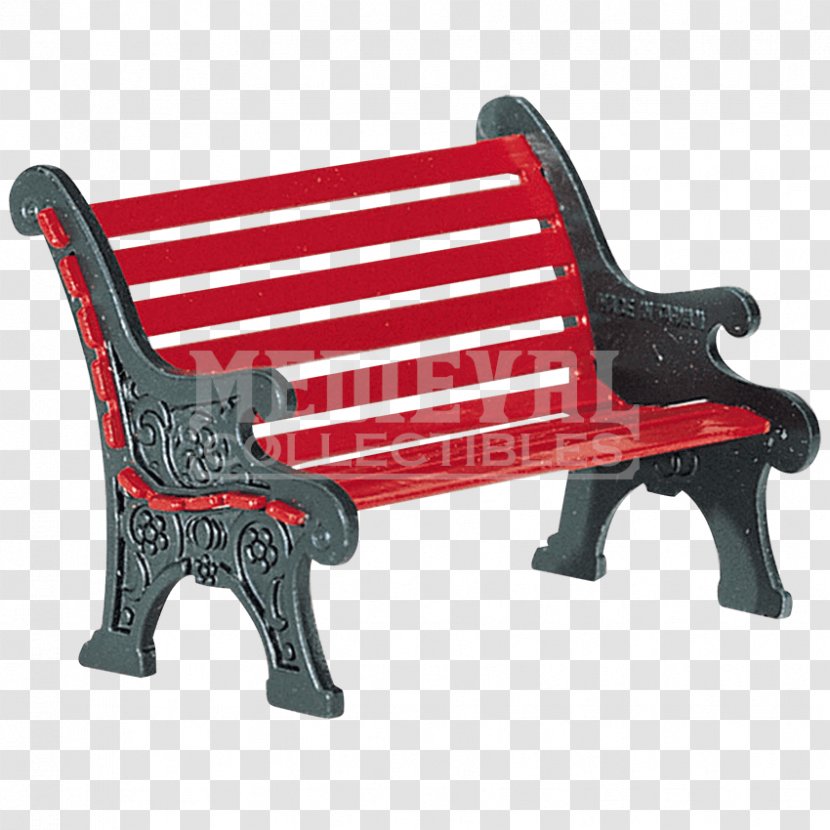 Department 56 Christmas Village Bench Iron - Outdoor Transparent PNG