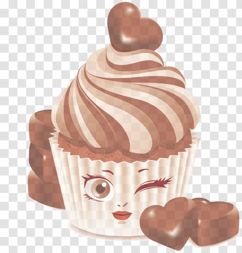 Ice Cream - Cake - Cuisine Baking Cup Transparent PNG