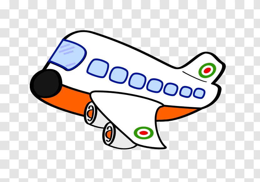 Airplane Cartoon Clip Art - Drawing Transparent PNG