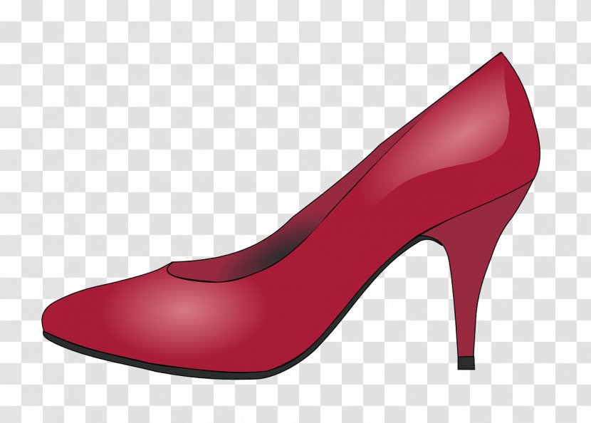 High-heeled Footwear Shoe Clip Art - Pink - Women Shoes Transparent PNG