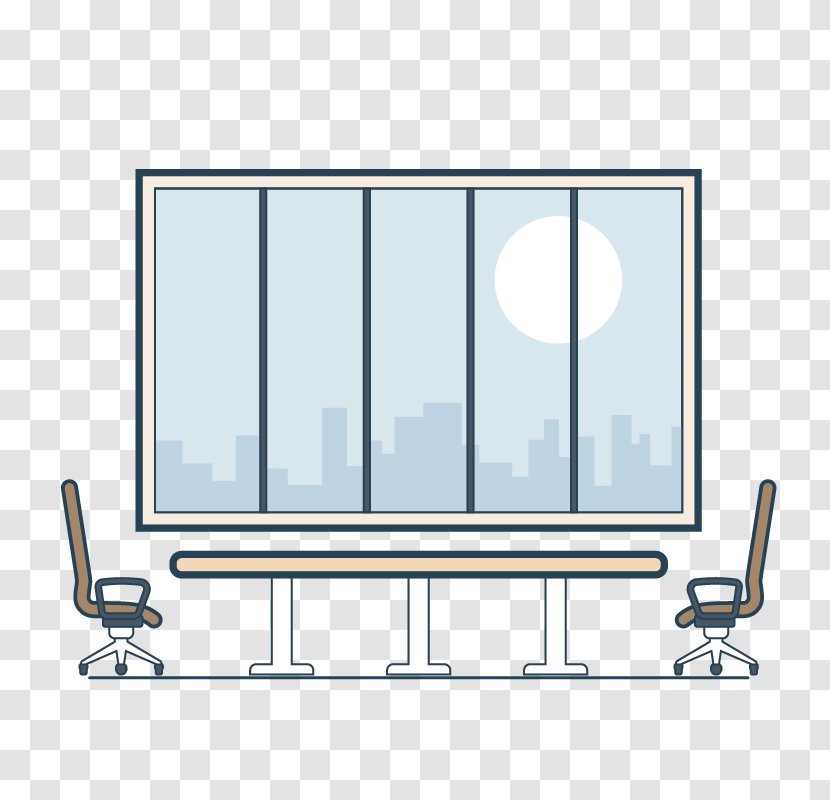 Vector Graphics Table Design Illustration Cartoon - Furniture - Evening Meeting Transparent PNG