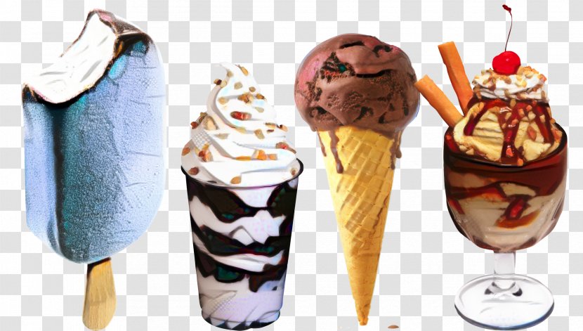 Ice Cream Cone Background - Knickerbockers - Dish Parfait Transparent PNG