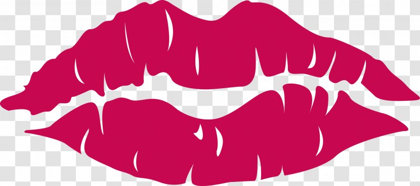 Lipstick Cartoon Clip Art - Tree - Picture Of Lips Transparent PNG