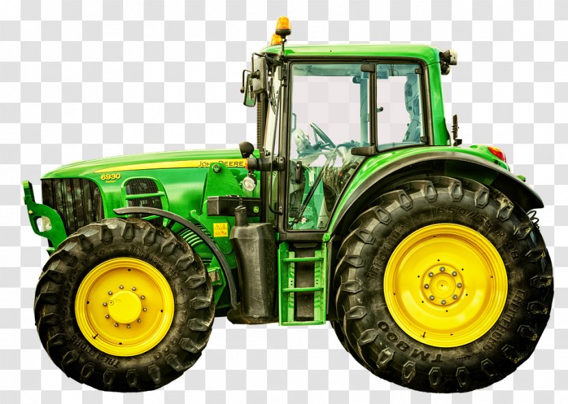 John Deere Case IH Tractor Agriculture Forage Harvester - Combine - Vector Transparent PNG
