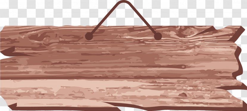 Hardwood Nameplate Icon - Material - Old Wooden Board Transparent PNG
