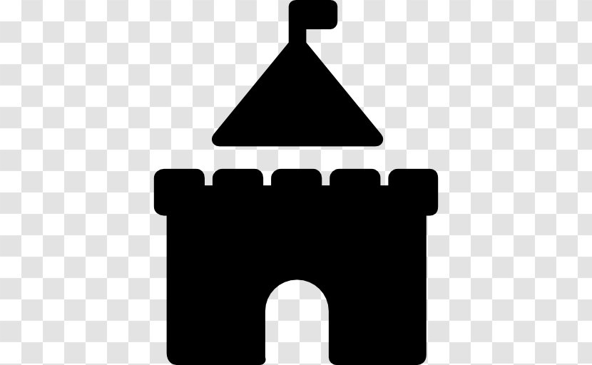Castle Sand Art And Play - Black White Transparent PNG