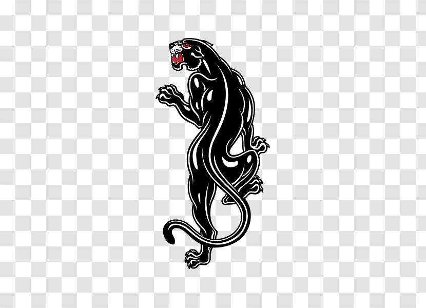 Tattoo Ink Black Panther Decal Cougar Transparent PNG