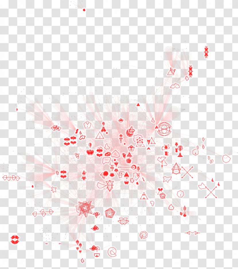 Desktop Wallpaper Line Point Pattern - Flower - Contribution Transparent PNG