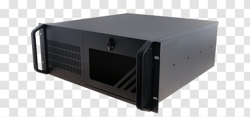 Computer Cases & Housings 19-inch Rack Unit Industrial PC - Enclosure - Airpod Charging Case Transparent PNG