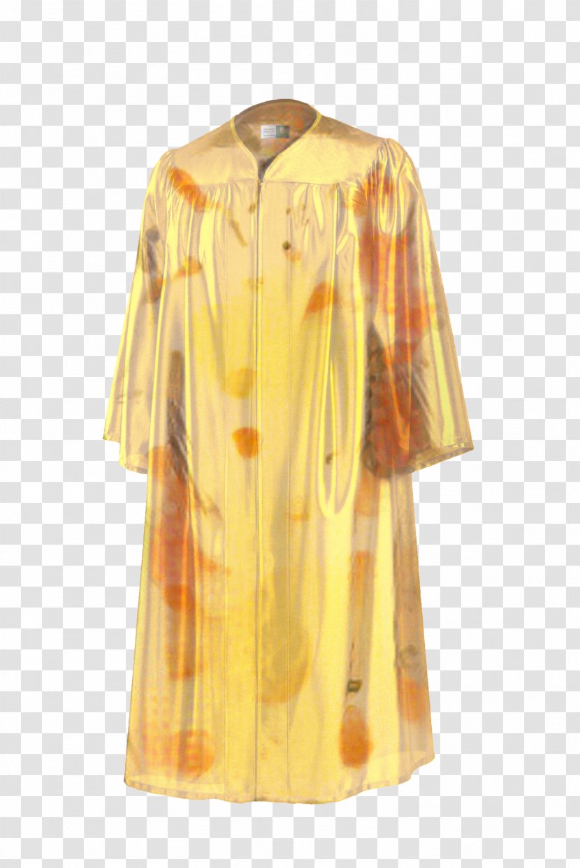 Yellow Background - Dress - Top Neck Transparent PNG