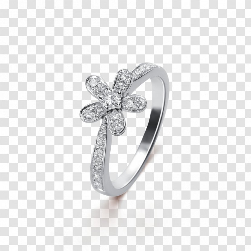 Earring Van Cleef & Arpels Jewellery Engagement Ring - Diamond Transparent PNG