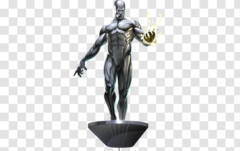 Silver Surfer Marvel Puzzle Quest Loki Universe Galactus - Figurine Transparent PNG