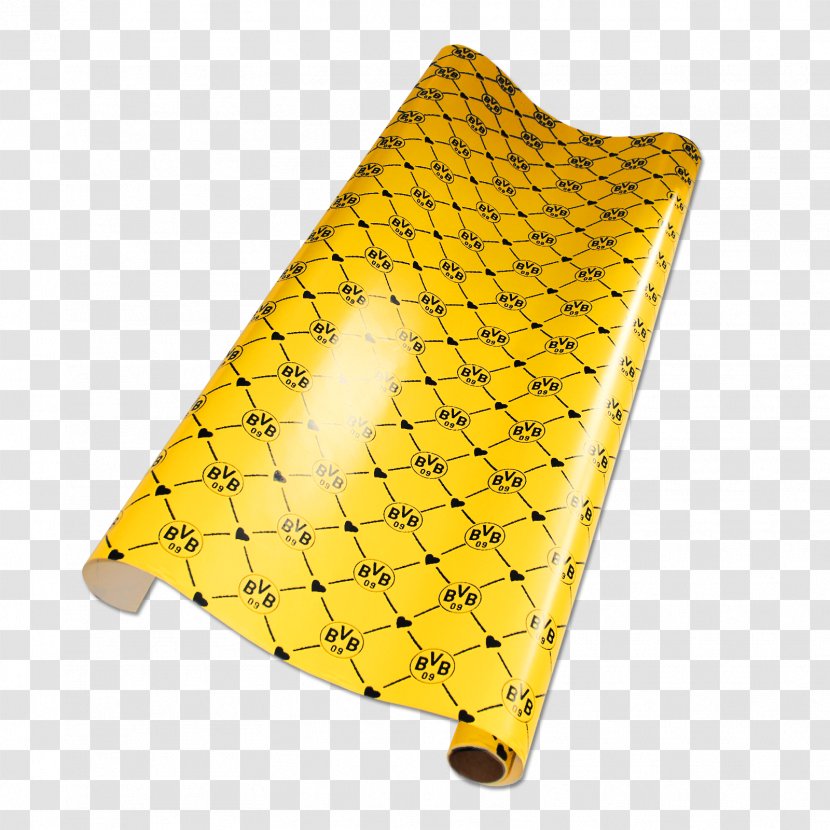 Borussia Dortmund Yellow Paper Football Transparent PNG