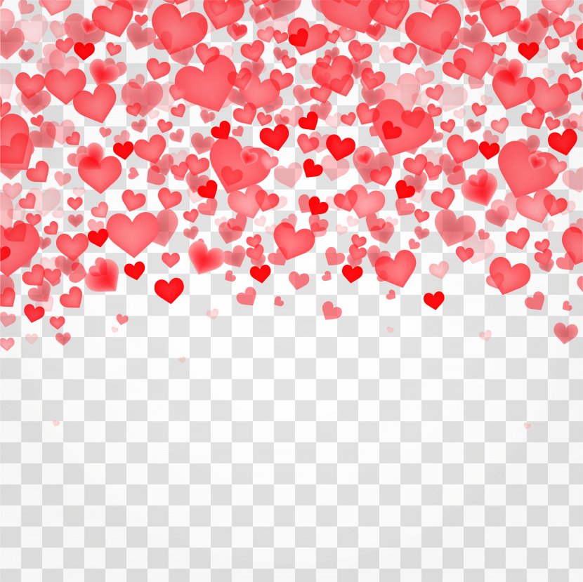Valentines Day Heart - Petal - Valentine's Love Creative Transparent PNG