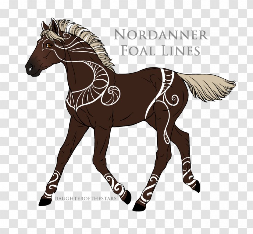 Mustang Pony Stallion Colt Art - Mane Transparent PNG