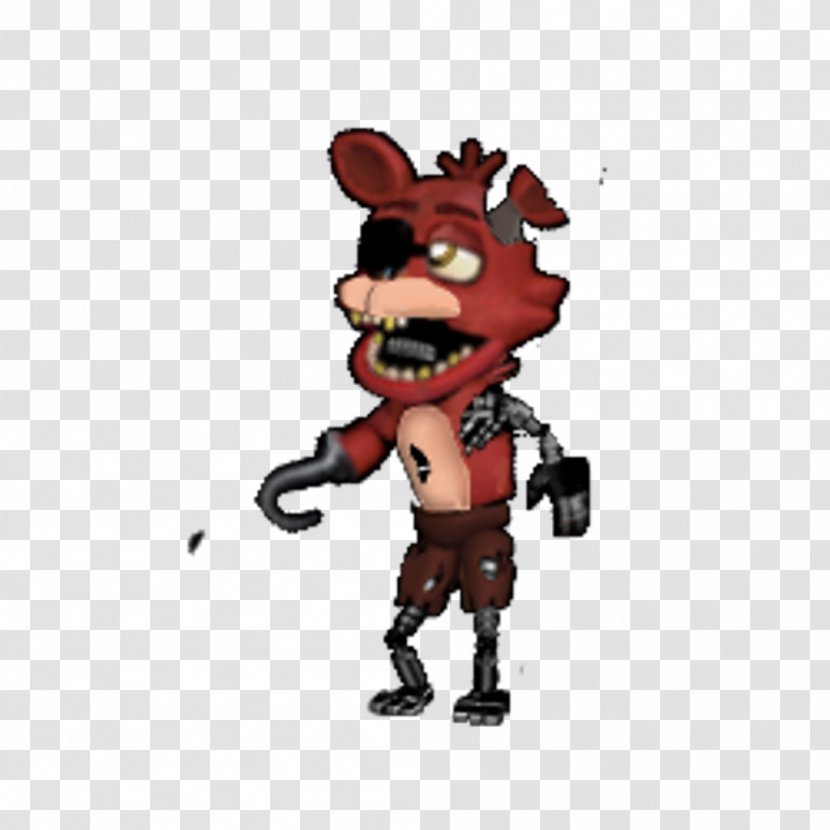 Figurine Cartoon Illustration Carnivores Mascot - Horse Like Mammal - Nightmare Foxy Transparent PNG