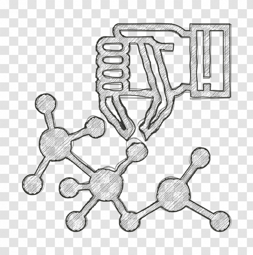 Bioengineering Icon Nanotechnology Icon Nanostructure Icon Transparent PNG