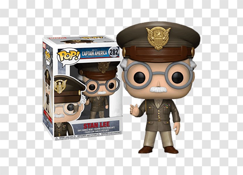 Captain America Groot Funko Marvel Cinematic Universe Stan Lee Cameos Transparent PNG