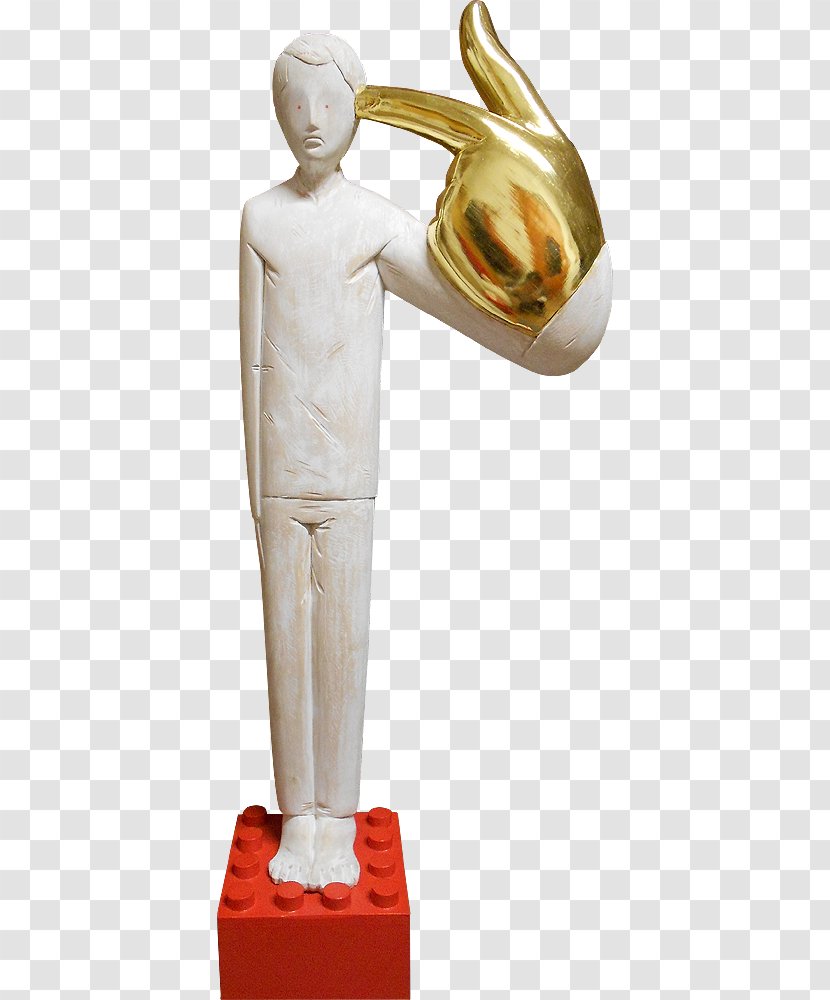 Made In Art Gallery Bronze Sculpture Figurine Trophy - Classical - Wood Transparent PNG