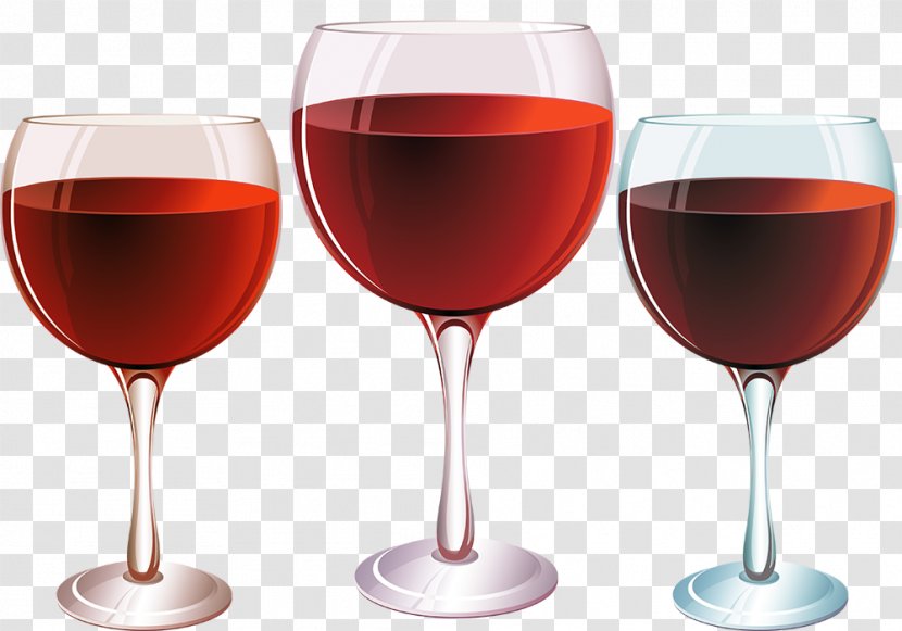 Red Wine Glass Cup - Drinkware - Creative Friends Transparent PNG