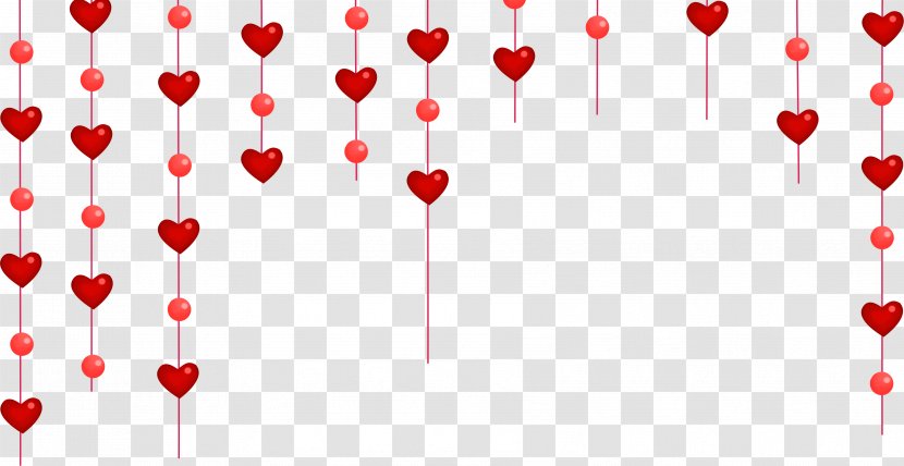 Valentine's Day Clip Art - Heart - Pearls Transparent PNG