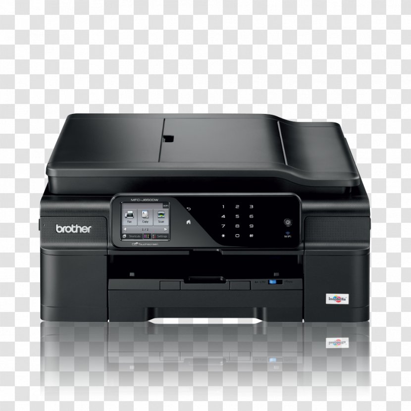 Multi-function Printer Brother Industries Inkjet Printing Ink Cartridge - Electronics - Dw Software Transparent PNG