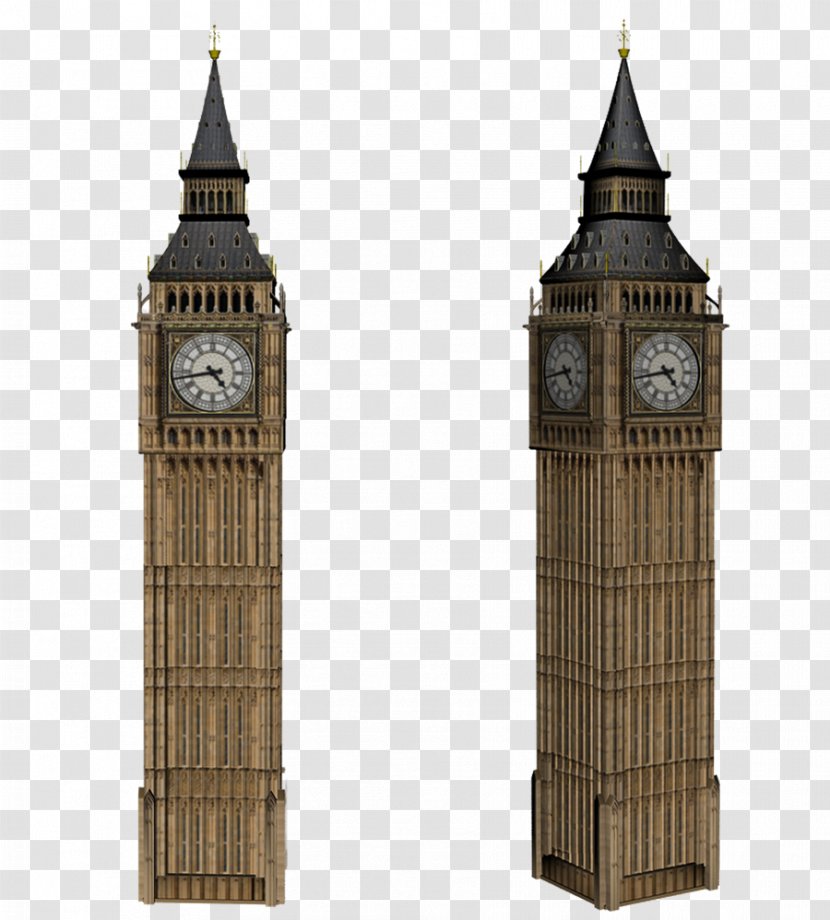 Big Ben London Eye Palace Of Westminster - Clock Tower - Free Download Transparent PNG