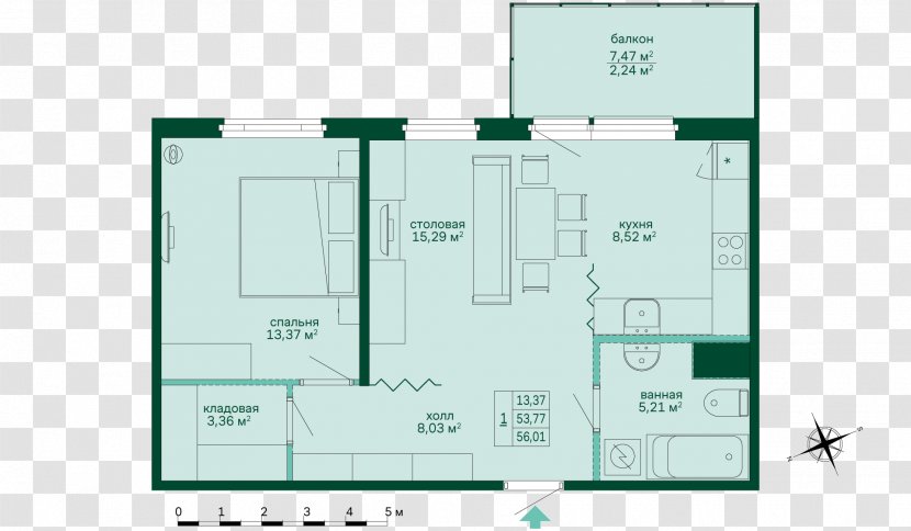 Floor Plan House - Elevation - Close To Nature Transparent PNG