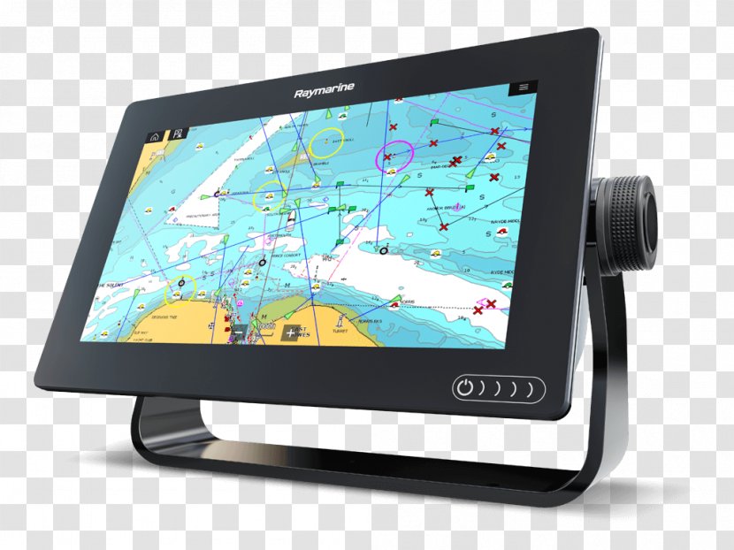 GPS Navigation Systems Raymarine Plc Chartplotter Multi-function Display Fish Finders - Screen - Product Transparent PNG